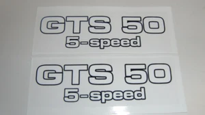 Zündapp, Aufkleber "GTS50 5-speed" Seitendeckel, Mokick , KKR - Bild 1 von 1