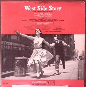 WEST SIDE STORY LEONARD BERNSTEIN COLUMBIA 6 EYE MONO OL 5230 VINYL LP 210-42 - Picture 1 of 4