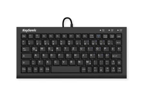 KeySonic ACK-3401U keyboard USB QWERTZ German Black - Picture 1 of 2