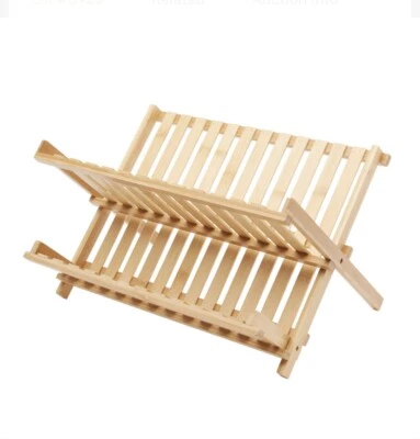 Amazon Basic Bamboo dish drying rack - Изображение 1 из 3