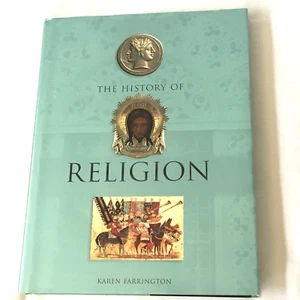 HISTORY OF RELIGION KAREN FARRINGTON 2001 HARDCOVER BOOK 9780760726952 - Imagen 1 de 24