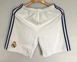ADIDAS x REAL MADRID 2017 HOME SOCCER FOOTBALL SHORTS BOYS YOUTH 13-14Y / L - Picture 1 of 4