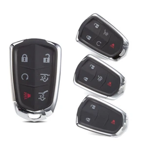 3 4 5 6 Buttons Key Shell Case For Cadillac XT4 XT5 SRX ATX CTS XTS Escalade ESV - Foto 1 di 20