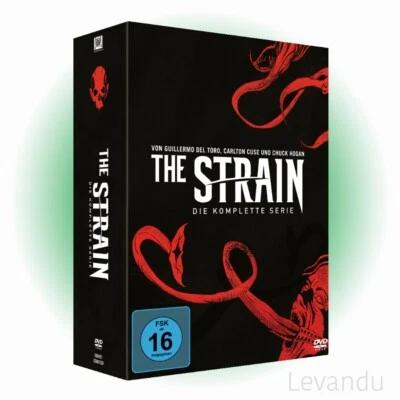 DVD-Box THE STRAIN - DIE KOMPLETTE SERIE (Staffel / Season 1-4) - 14 DVD's - Bild 1 von 2