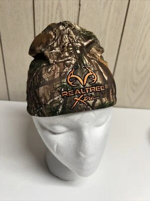 Real Tree Xtra Beanie Camo Outdoor Cap 2016 Youth EUC Fast Shipping - Image 1 of 4