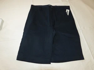 Old Navy Boys Youth 12 School Shorts adjustable waist Navy Blue NWT - Picture 1 of 3