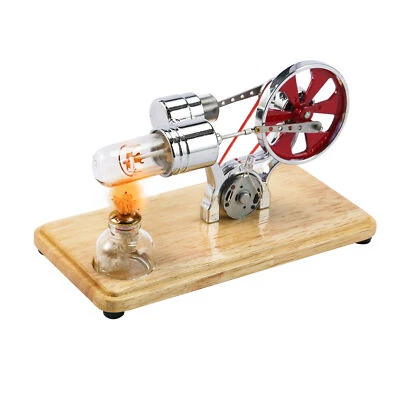 Stirling Engine Kit Electricity Generator Hot  Motor Model Physical G8F6 - Image 1 of 4