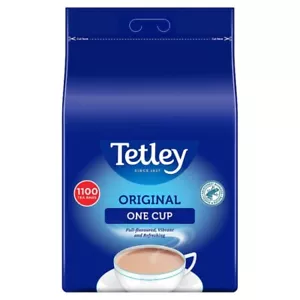 Tetley Tea Bags 1100 One Cup - Schwarzer Tee aus England - Bild 1 von 1