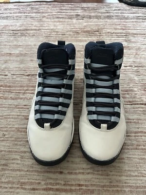 Tamanho 10 - Air Jordan 10 retrô 2005 azul gelo - Imagem 1 de 4