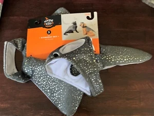 Hyde & Eek! Piccolo set gilet e copricapo Halloween Stingray, taglia S fino a 25 libbre - Foto 1 di 1