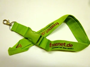Freenet Schlüsselband Lanyard mit Karabinerhaken - Bild 1 von 2
