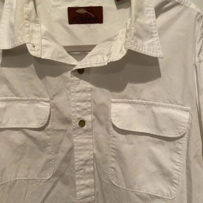 Bob Timberlake Shirt Mens Size L White Long Sleeve Button Down - Image 1 of 4