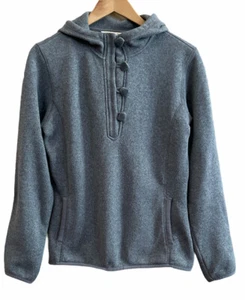 Gander Mountain Grey Pullover Fleece Hoodie Womens Size M - Picture 1 of 5