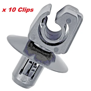FORD Brake Line Clip 6758612 x10 Fits Escort Fiesta Sierra Mondeo Transit Focus - Picture 1 of 16