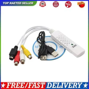Konverter Easycap Audio-Video-Adapter USB VHS zu DVD-Videoaufnahme Win7/8 - Photo 1/12
