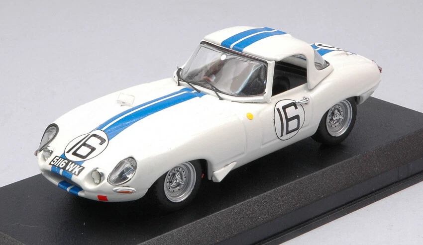 Jaguar E Type Spyder #16 Lm 1963 Salvadori / Richards 1:43 Model BEST MODELS - Immagine 1 di 1