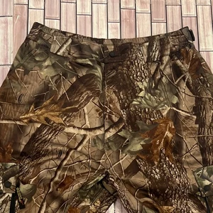 Scent Blocker Plus Men XL pants Insulated Men Woodland Camo Hunting cinch hem - Picture 1 of 23