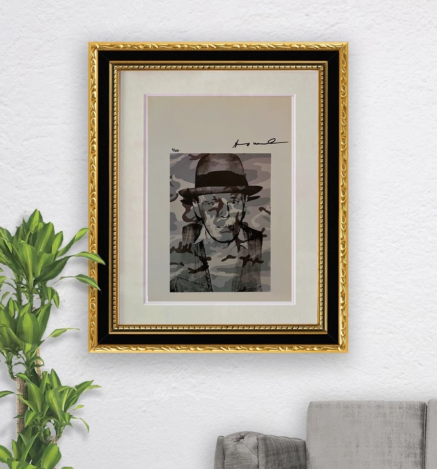 Andy Warhol, Hand-Signed Original Print With COA and +$3,500 USD Appraisal. - Image 1 of 4