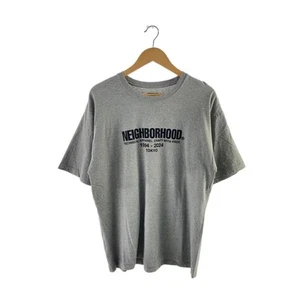 Neighborhood T-Shirt Cotton Gray Plain M Used - Picture 1 of 5