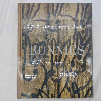 Bunnies by Hunt Slonem Art Book Hardcover w/Dust Jacket Good - Image 1 of 4