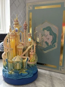 Disney Castle Collection Light Up Figurine Little Mermaid Ariel Limited Rel 8/10 - Picture 1 of 19