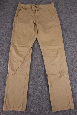 Barbour Pants Mens 30x32 Khaki Tan Tailored Fit Utility Chinos Cotton Classic - Image 1 of 4