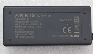 Arris NBC36C120250M2 AREP05726 12V 2.5A Charger Transformer - Afbeelding 1 van 2