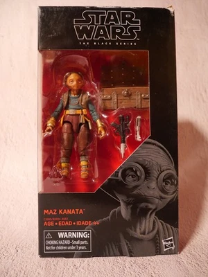 Figura de acción Hasbro Star Wars Episodio VII Black Series Maz Kanata Foto 1 de 3