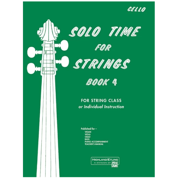 Solo Time for Strings, Cello Book 4 - Image 1 of 1