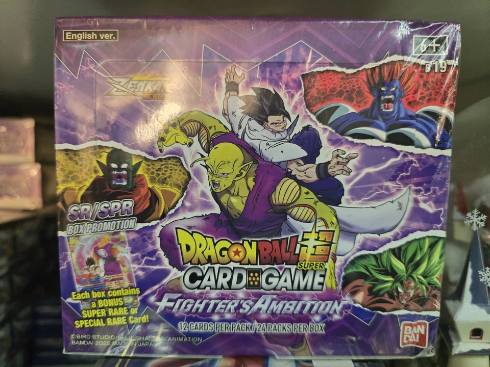 Dragon Ball Super Card Game - Fighter's Ambition Display BT19 - Neu, OVP, Sealed - Bild 1 von 1