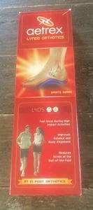 Aetrex Lynco solette ortopediche piedi uomo modello L405 serie sportiva taglia 8 nuove! - Foto 1 di 6