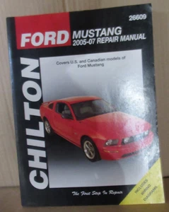 CHILTON 26609 2005-2007 FORD MUSTANG REPAIR MANUAL - Picture 1 of 8