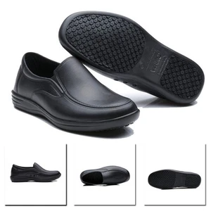 Sicherheit Schuhe Öl- und Wasserabweisend Frauen Restaurant Ölbeständig Männer - Picture 1 of 56