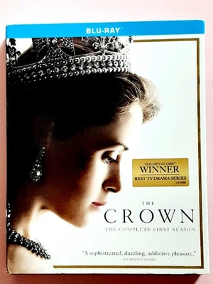 The Crown: the Complete First Season (Blu-ray, 2016) Claire Foy, Matt Smith, VGC - Image 1 of 4