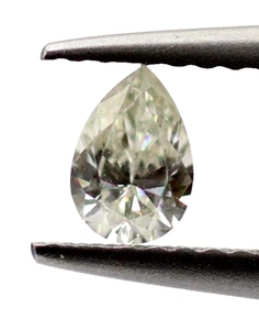 H/VS2 Grade 3 X 2 MM Natural Loose Diamond 0.082 Ct Untreated Pear Cut Stone - Picture 1 of 14