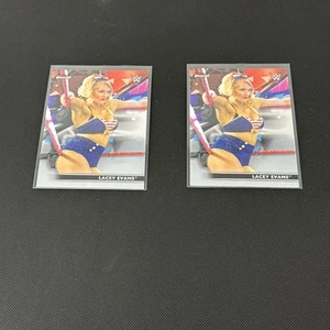 Lacey Evans 2 Card Lot 2021 Topps Finest WWE #20 Wrestling - Picture 1 of 3