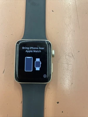 Apple Watch Series 2 42mm Gold Color Aluminum - FOR PARTS - Image 1 of 4