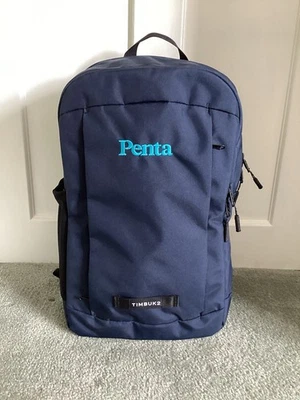 BNWOT Timbuk2 Navy Blue Parkside Eco Laptop Bag/Rucksack with Penta Logo - Image 1 of 4
