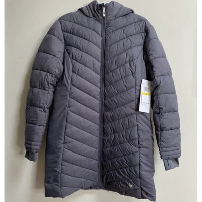 NWT Spyder Polar Boundless Hooded Long Puffer Jacket - Image 1 of 4