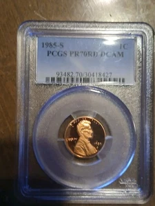 1985-S PCGS PR70RD DCAM - Picture 1 of 2