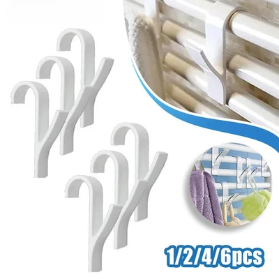 Percha para toalla térmica riel radiador percha gancho baño soporte percha ple Foto 1 de 4