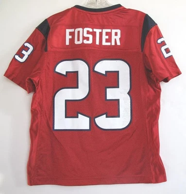 CAMISETA ROJA DEL EQUIPO MUJER RBK HOUSTON TEXANS ARIAN FOSTER MEDIANA Foto 1 de 4