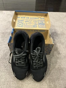 Brooks Adrenaline GTS 22 Women's Size 9.5 D (Wide) Running Shoes Black Sneakers - Picture 1 of 10