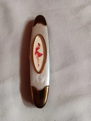 Cuchillo Pin-up Niñas Franklin Como Nuevo Coleccionables Hearst Varga Niña Septiembre 1941 Foto 1 de 4