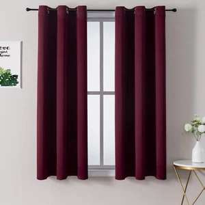 Chrisdowa Grommet Blackout Curtains for Bedroom and Living Room - 2 Panels Set T - Picture 1 of 12