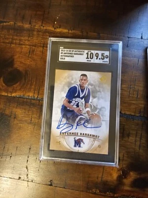 2013-14 Anfernee Penny Hardaway SP Authentic Autograph Gold  - Image 1 of 2
