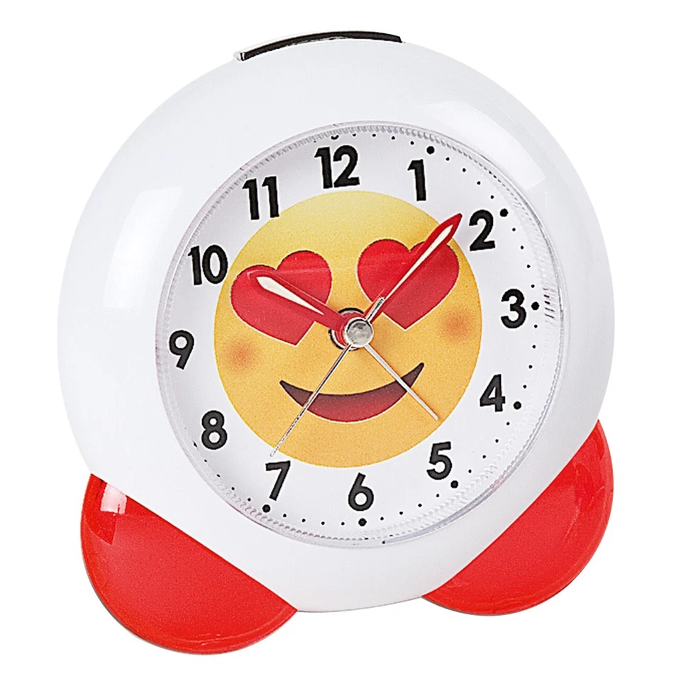 Atlanta Quarz Kinder Wecker Analog Weckwiederholung Licht Effekte Trendig & Chic - Bild 1 von 4
