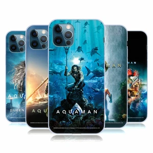 OFFICIAL AQUAMAN MOVIE POSTERS GEL CASE FOR APPLE iPHONE PHONES - Picture 1 of 15