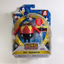 Sonic The Hedgehog Dr Eggman  Goal Plate 30th Anniversary 4" Action Figure 2021