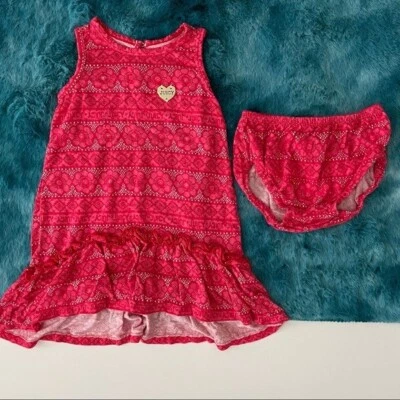 Красное платье без рукавов Juicy Couture размер 18 месяцев для девочки ясельного возраста - Изображение 1 из 4